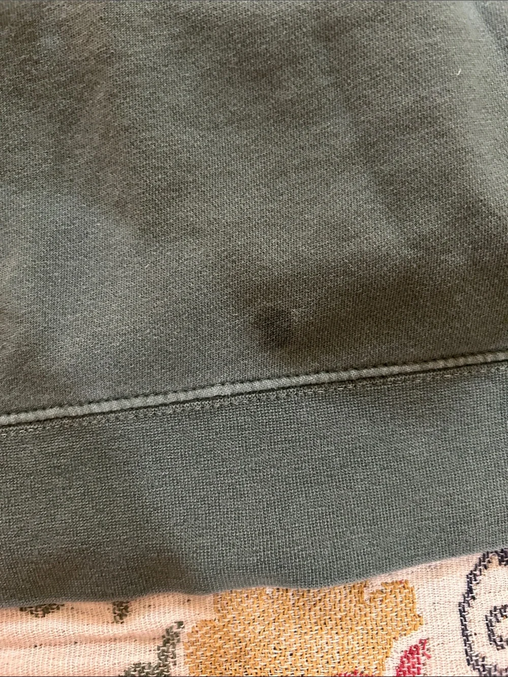 Unwell Crewneck Sweatshirt in Deep Green